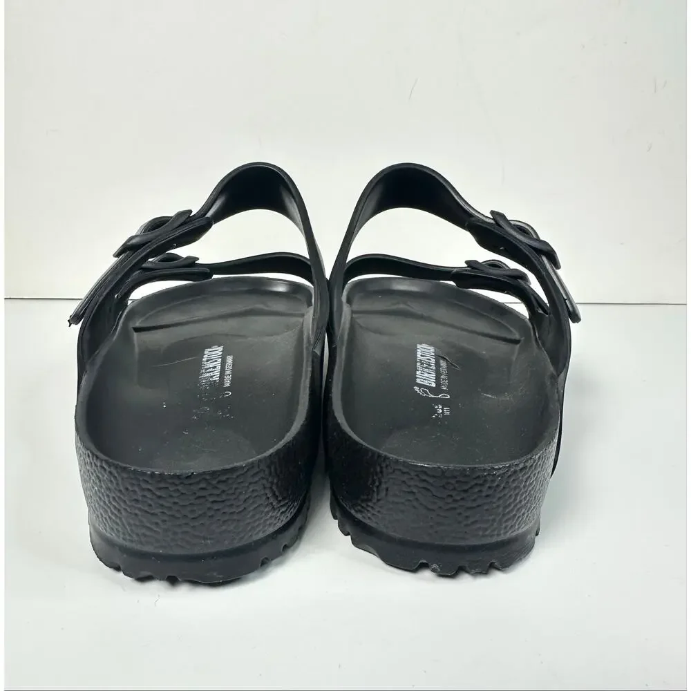 Birkenstock Arizona 44 Mens 11 Slip On EVA Sandals Slides Black Water Shoes